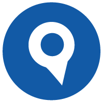 blue icon location