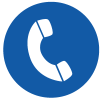 blue icon phone